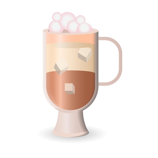 Iced Coffee icon 3d ilustración de la colección de café Creative Iced Coffee 3d icon para plantillas de diseño web infografías y más