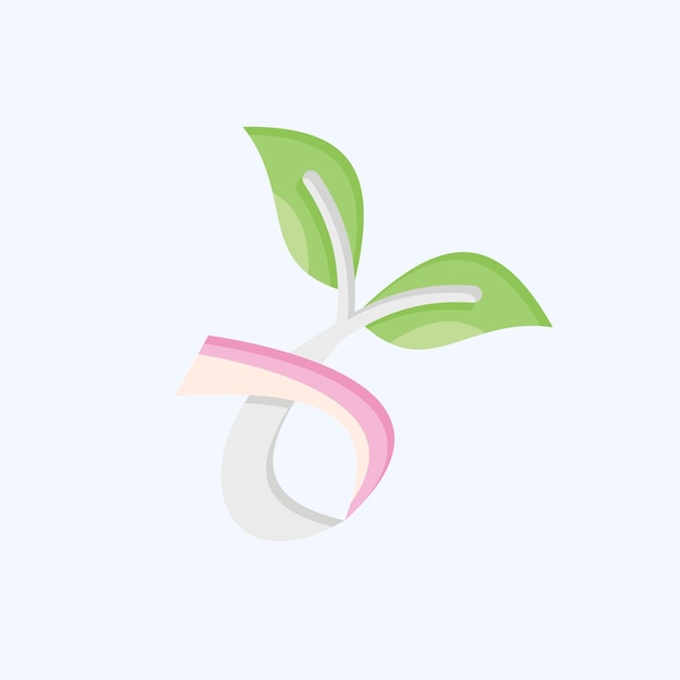 Icon 100 Orgánico relacionado con el CBD Símbolo de aceite diseño de estilo plano editable