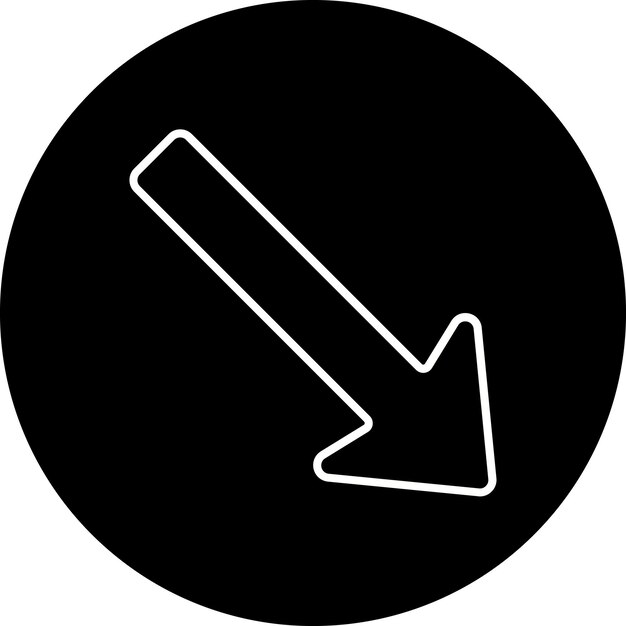Icon para abajo a la derecha