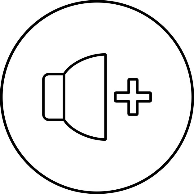 Icon para aumentar el volumen