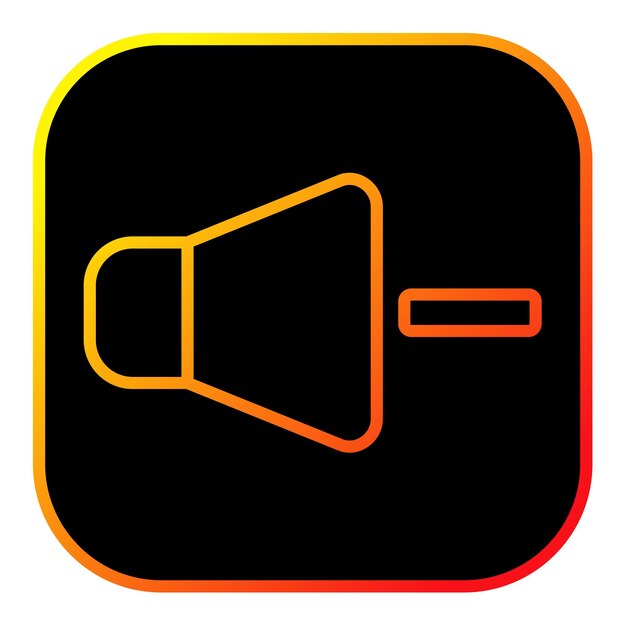 Icon para bajar el volumen