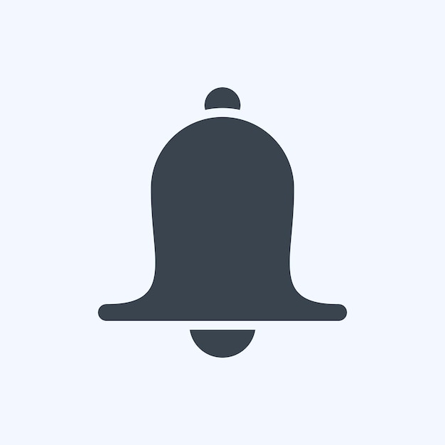Icon Bell relacionado con Decoración símbolo estilo brillante diseño simple editable
