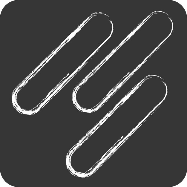 Icon Cinnamon relacionado con el símbolo de Spice tiza Estilo diseño simple ilustrado simple editable