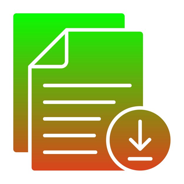 Icon para descargar el archivo
