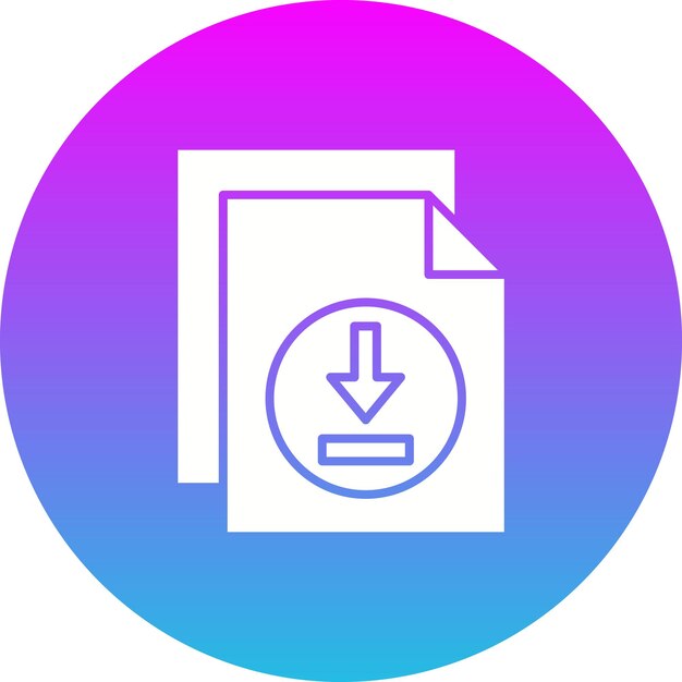 Icon para descargar el archivo