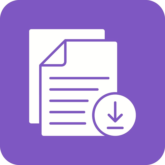 Icon para descargar el archivo