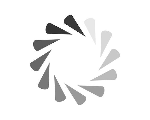 Icon de estado de la barra de carga Ilustración vectorial Icones cargados del vector Descargar progreso No cargar o cargar