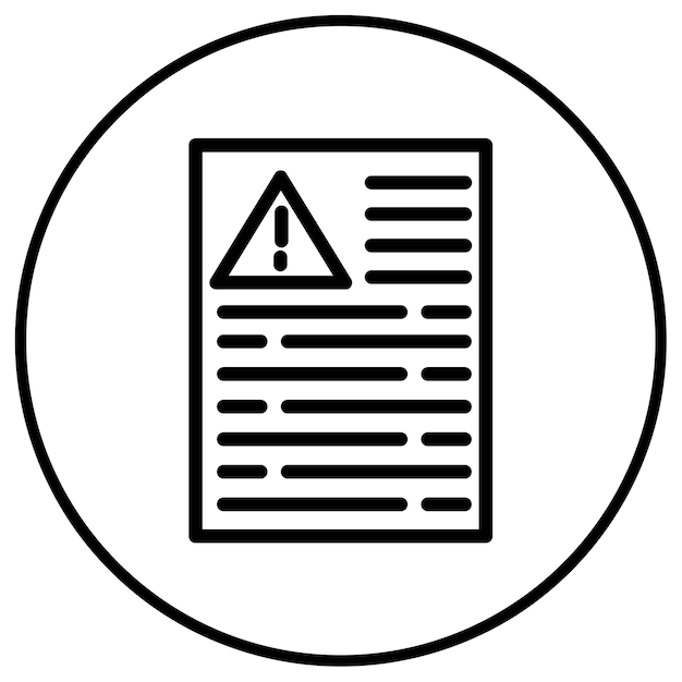 Icon para informar de incidentes