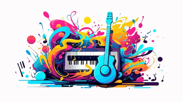 Icon Mix de colores para la ilustración vectorial de diseño creativo