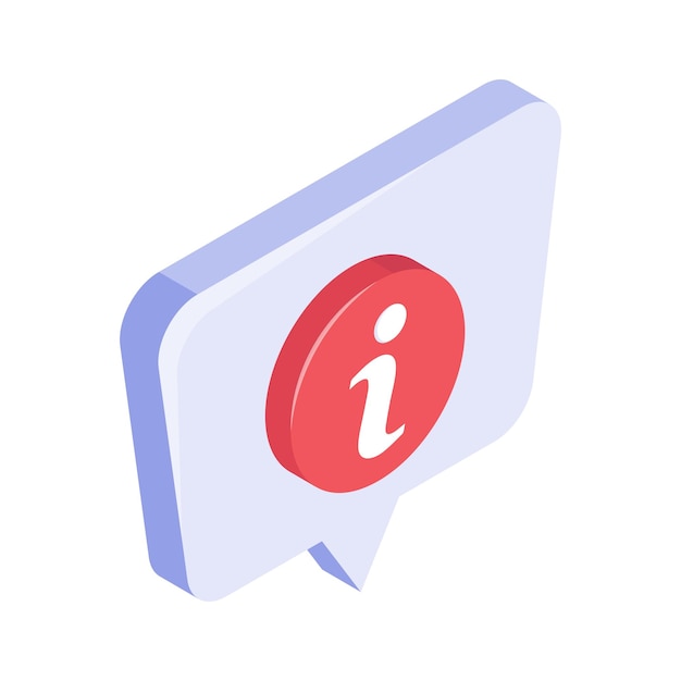 Icon para mostrar detalles de información general o adicional