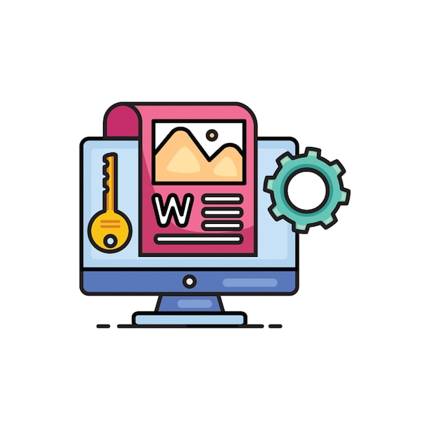 Icon para la optimización de palabras clave