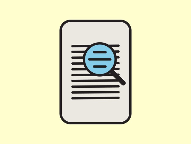 Icon que representa documentos adecuados aplicaciones web móviles uso aislado en diseño gráfico vectorial