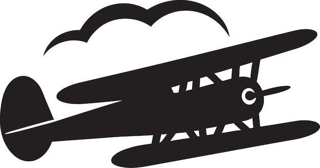 Vector icon skystreak vuelo vectorializado dinámico aerograffix símbolo artístico en vuelo
