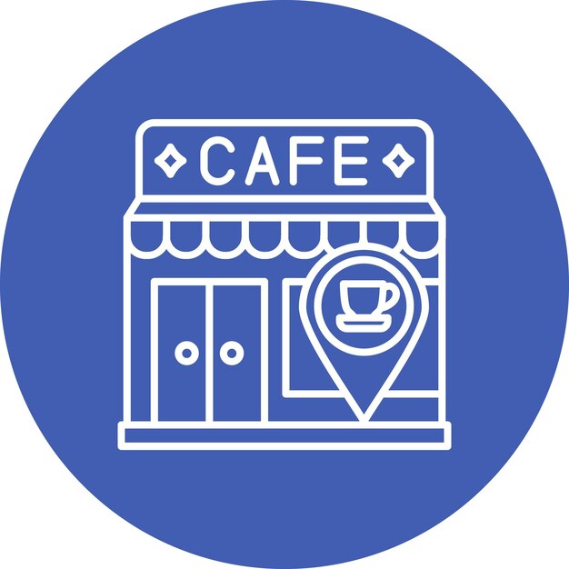 Icon de ubicación de la cafetería