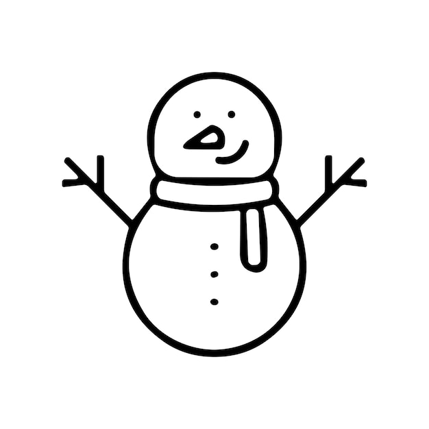 iconas de contorno de navidad Símbolo de vacaciones Línea Colección de íconos de Navidad Trucado editable