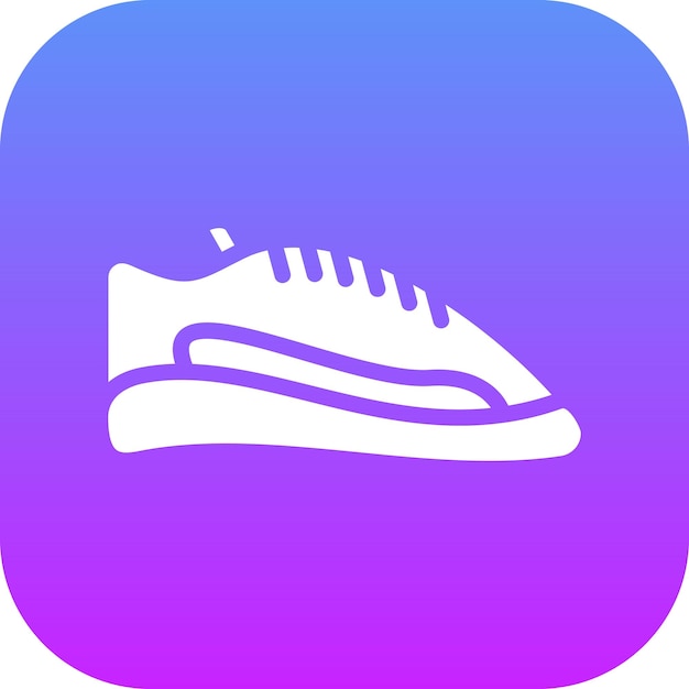 Iconas vectoriales de zapatos de gimnasio Ilustración del conjunto de iconas de gimnasia