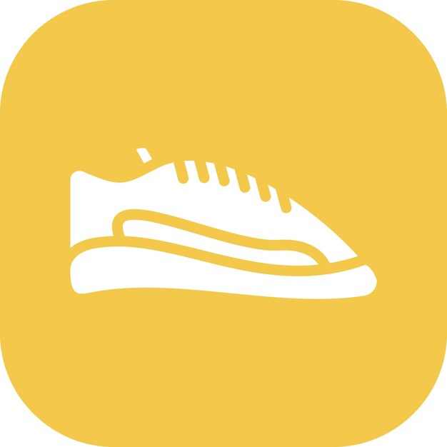 Iconas vectoriales de zapatos de gimnasio Ilustración del conjunto de iconas de gimnasia