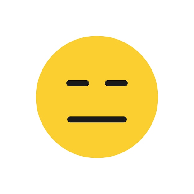 Icones de emoji neutros