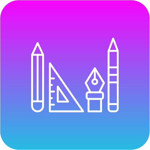 Icones de herramientas de diseño