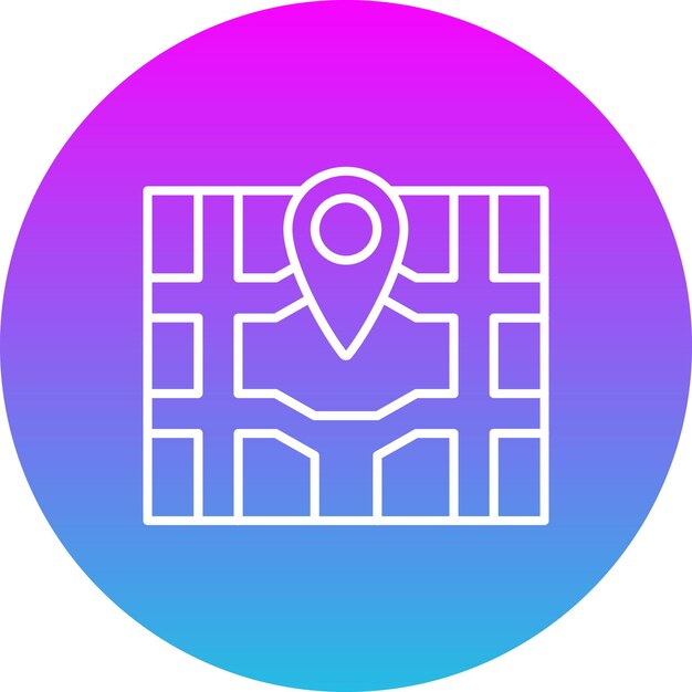 Icones de pin del mapa