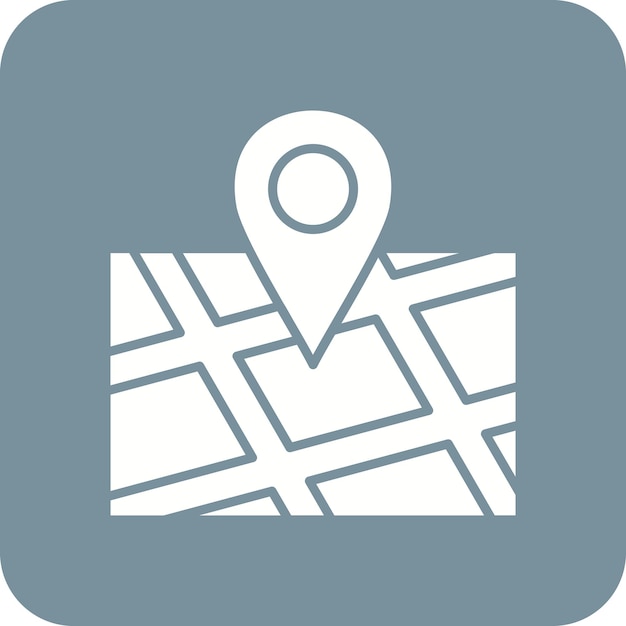 Icones de pin del mapa
