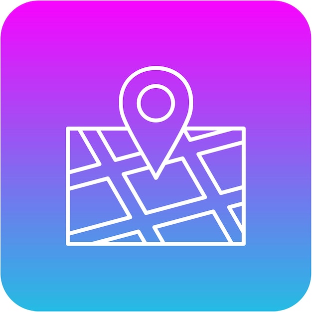 Icones de pin del mapa