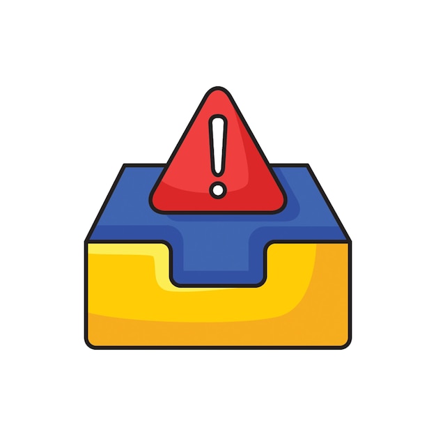 Iconio de la caja de entrada vacía