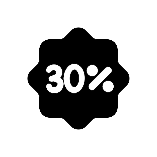 Icono del 30 por ciento