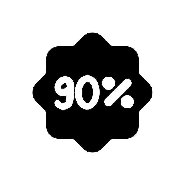 El icono del 90 por ciento