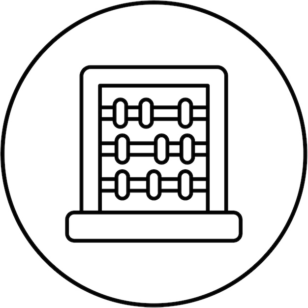 Icono del ábaco