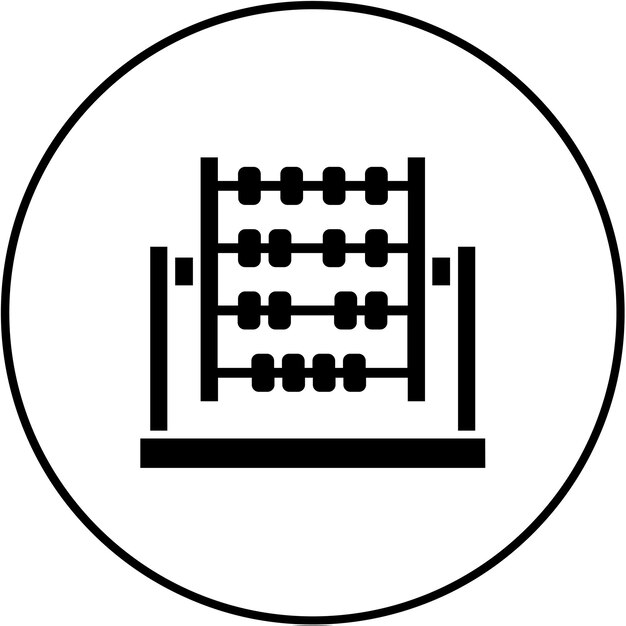 Icono del ábaco