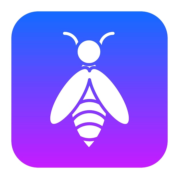 El icono de la abeja