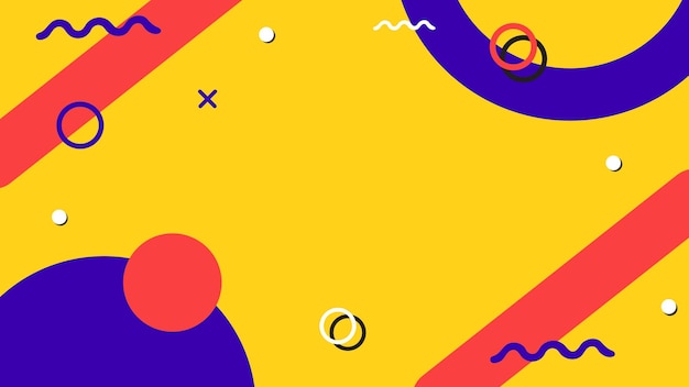 El icono abstracto de Memphis