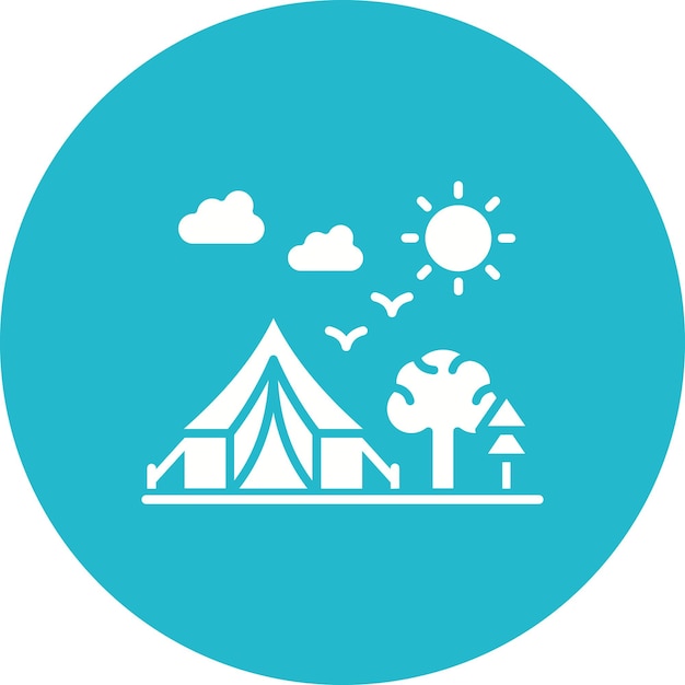 Icono de acampada