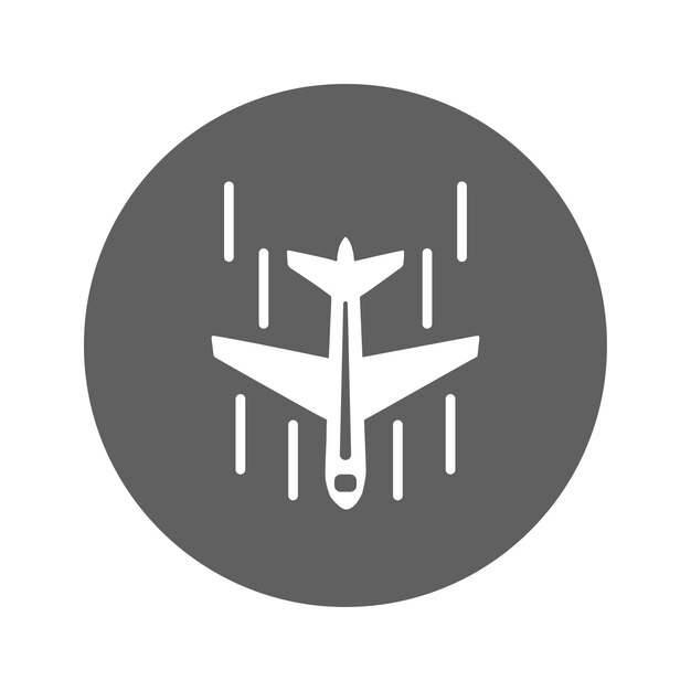 El icono del accidente de avión