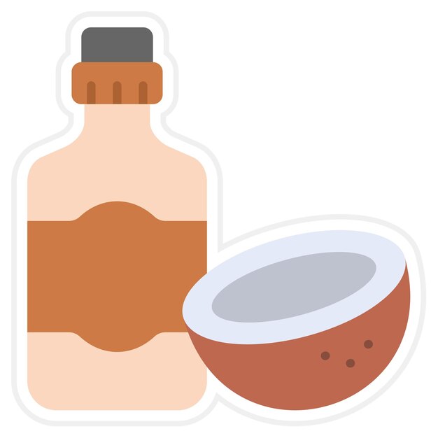 Icono del aceite de coco