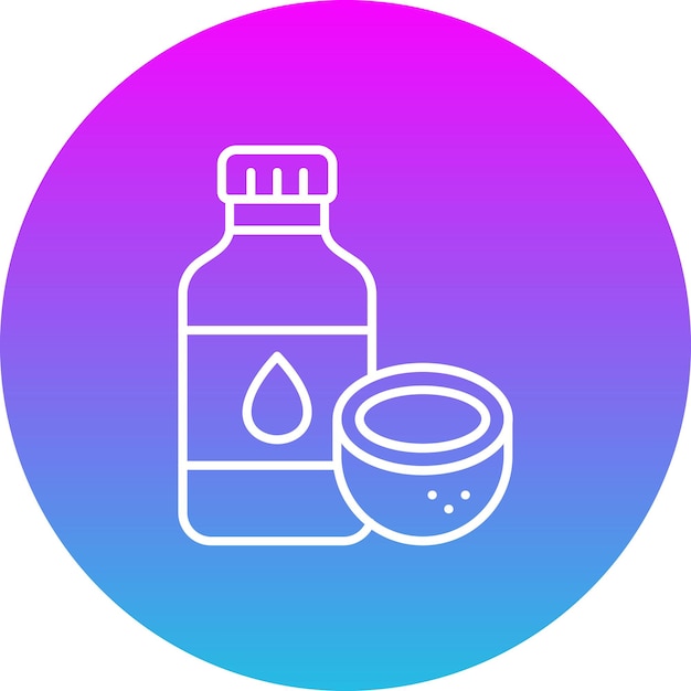 Icono del aceite de coco
