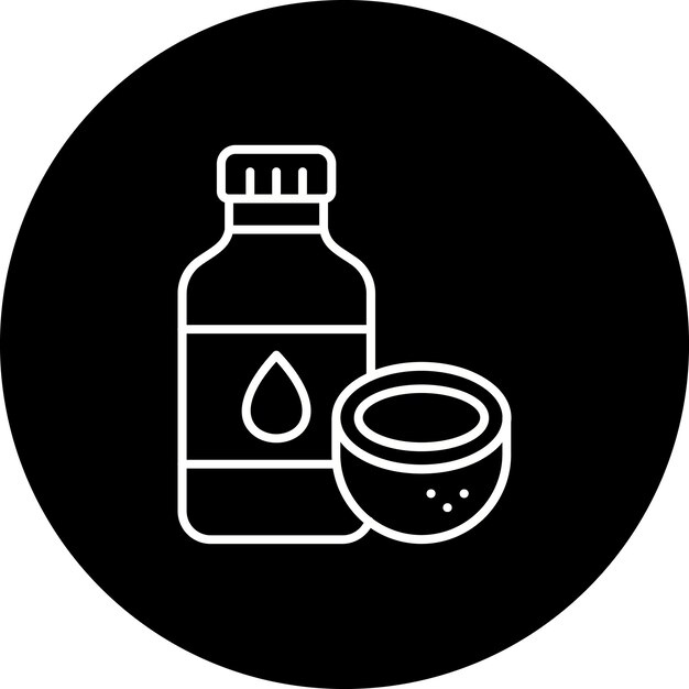 Icono del aceite de coco