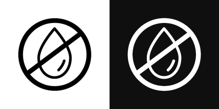 Vector icono sin aceite