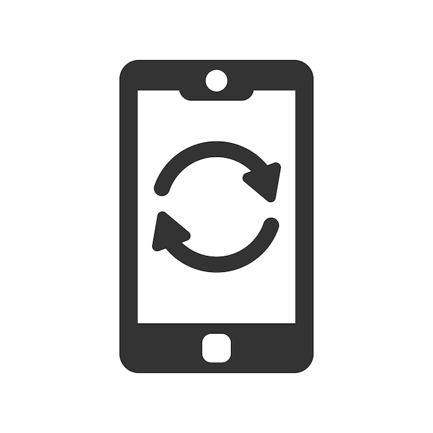 Icono de actualización para el móvil