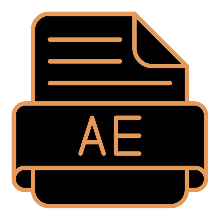 Vector el icono ae