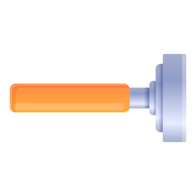 Icono de afeitadora de estilista Icono vectorial de afeitador de estilista para diseño web aislado en fondo blanco