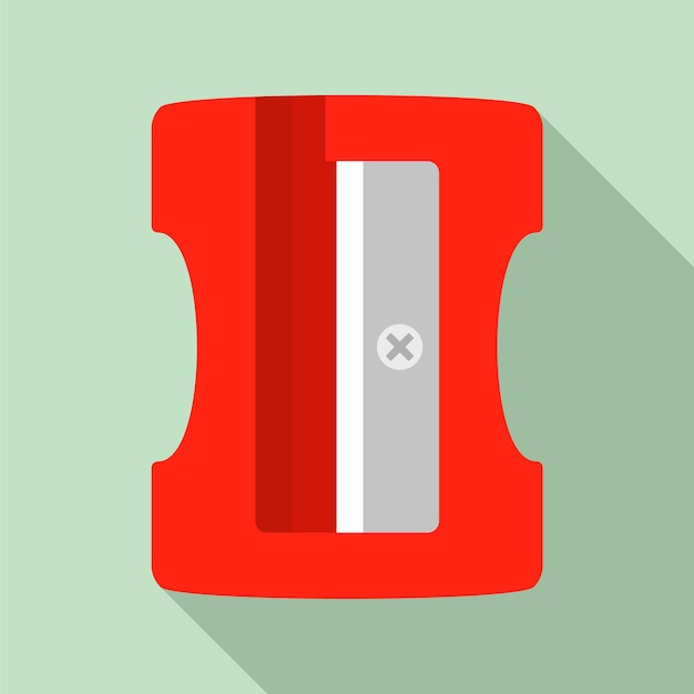 Ícono de afilador Ilustración plana del ícono vectorial de afiladora para el diseño web