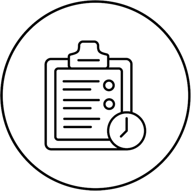 Ícono de la agenda