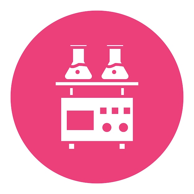 Icono del agitador de laboratorio