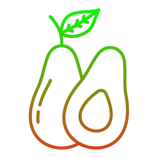 Icono del aguacate