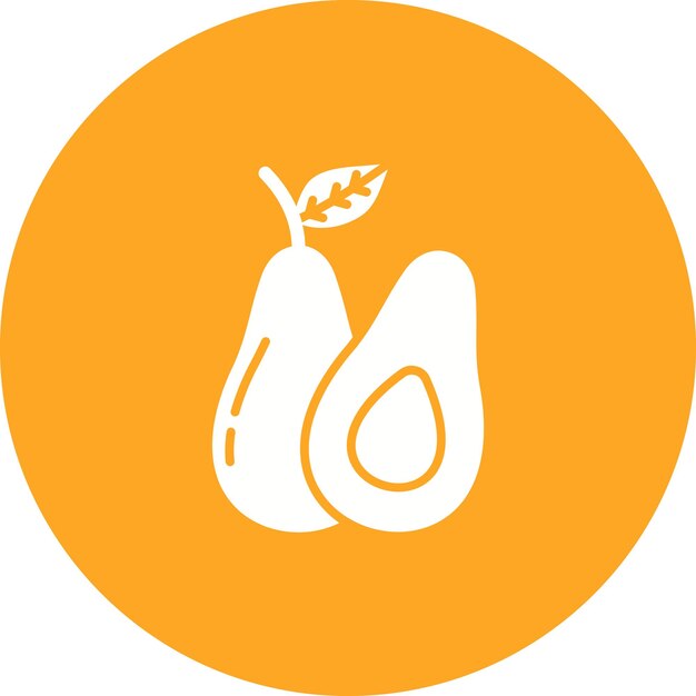 Icono del aguacate