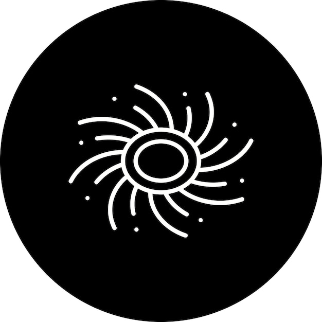El icono del agujero negro