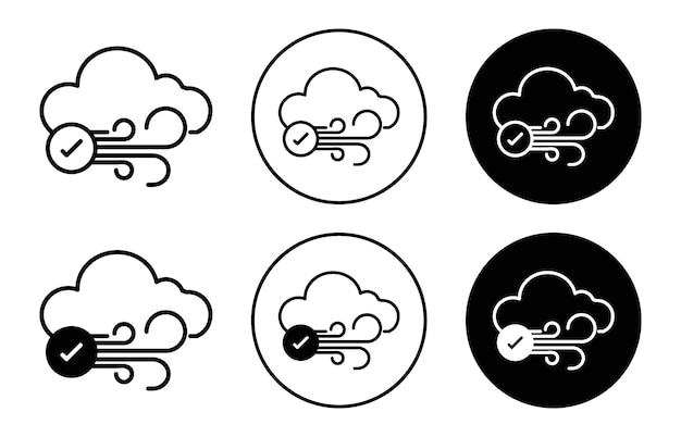 Icono de aire limpio
