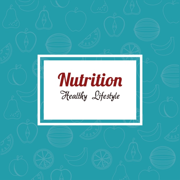 icono aislado de nutrición saludable de alimentos